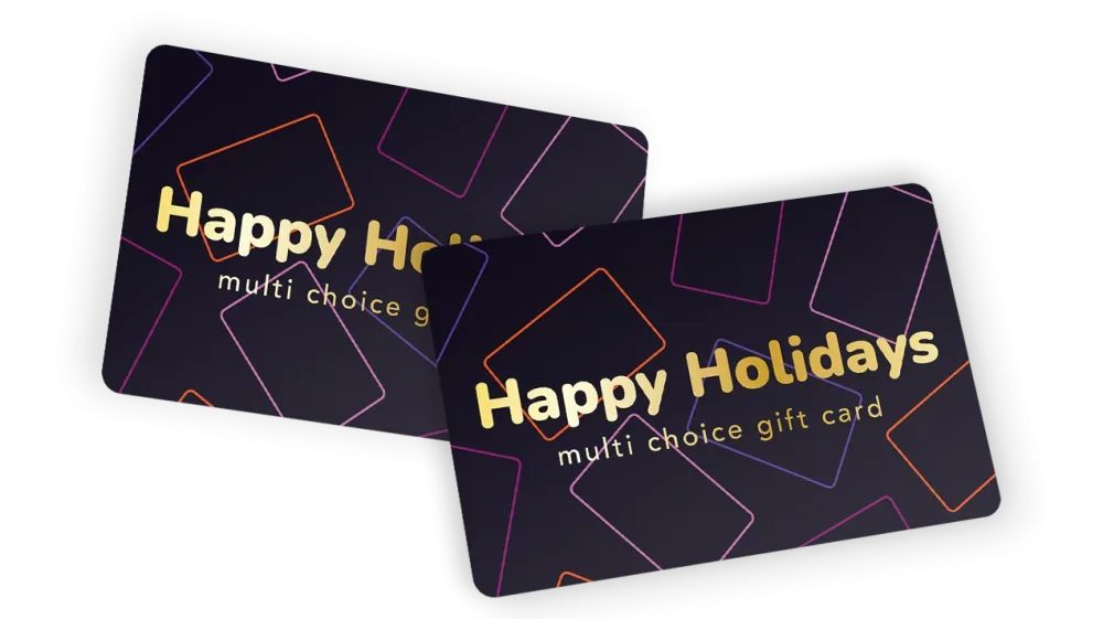 Surprise! The perfect Christmas gift card